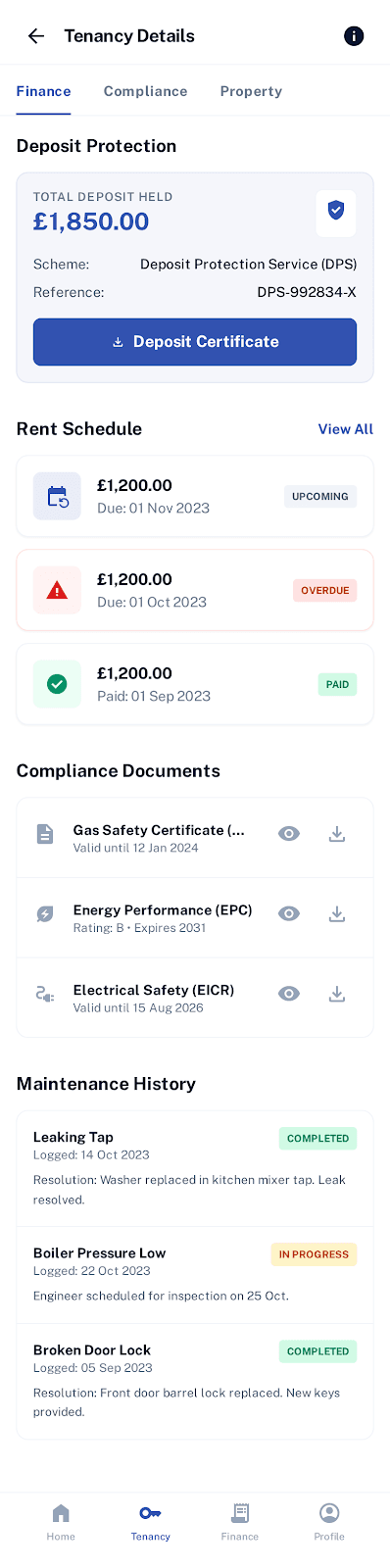 Inspection Summary